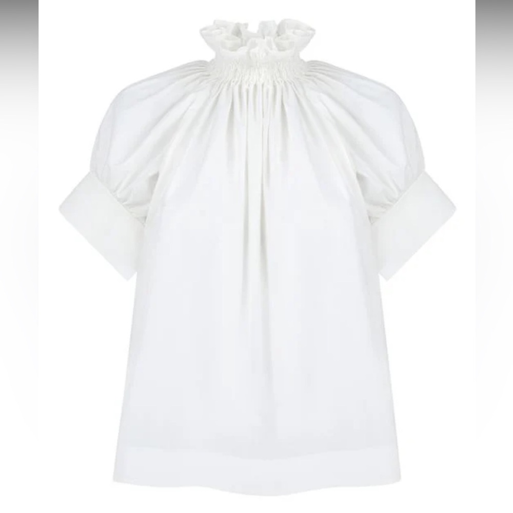 Monica Nera Franka Top, White